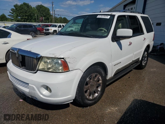 2004 Lincoln Navigator Luxury with VIN 5LMFU27R14LJ16965, listed as a Copart auction lot 67833524 with 256,578 mi miles and Salvage Title. Bid and sale history available at carsss.com. Image 1.