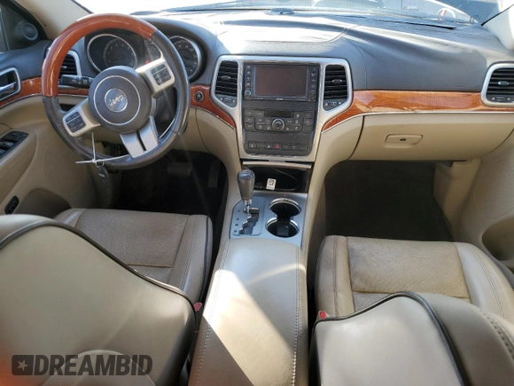2011 Jeep Grand Cherokee Overland with VIN 1J4RS6GG4BC601480, listed as a Copart auction lot 41415205 with 178,352 mi miles and Salvage Title. Bid and sale history available at DreamBid. Image 8.