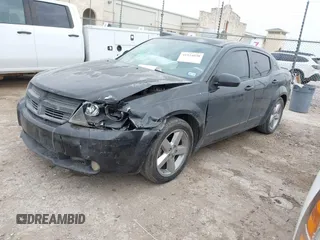 2008 Dodge Avenger R/T with VIN 1B3LC76MX8N613976, listed as a IAAI auction lot 41524038 with 184,840 mi miles and . Bid and sale history available at DreamBid. Image 2.