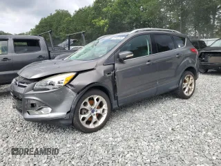 2013 Ford Escape Titanium with VIN 1FMCU9J93DUA90094, listed as a Copart auction lot 59762265 with 48,797 mi miles and Clean title. Bid and sale history available at DreamBid. Image 1.