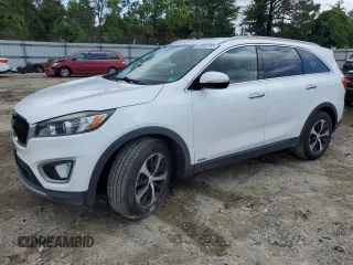 2017 Kia Sorento EX with VIN 5XYPHDA14HG272904, listed as a Copart auction lot 59960755 with 133,724 mi miles and Salvage title. Bid and sale history available at DreamBid. Image 1.