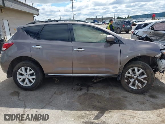 2014 Nissan Murano S with VIN JN8AZ1MW4EW523688, listed as a IAAI auction lot 42325985 with 99,017 mi miles and . Bid and sale history available at DreamBid. Image 13.
