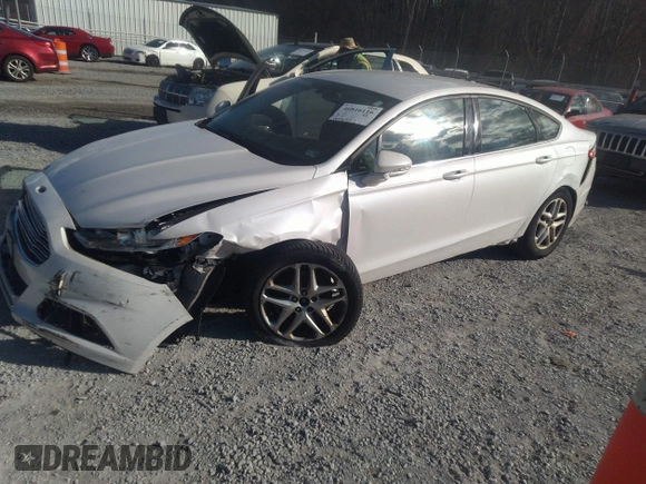 2016 Ford Fusion SE with VIN 3FA6P0H71GR350292, listed as a IAAI auction lot 40816116 with 160,642 mi miles. Bid and sale history available at carsss.com. Image 2.