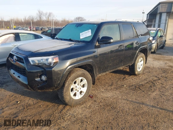 2017 Toyota 4Runner SR5 with VIN JTEBU5JR4H5408115, listed as a IAAI auction lot 41779128 with 107,717 mi miles and . Bid and sale history available at DreamBid. Image 17.