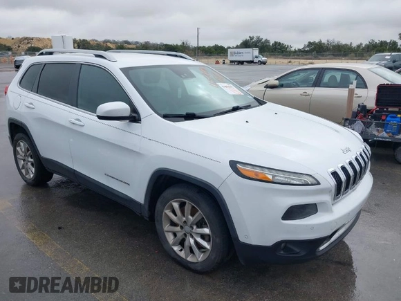 2014 Jeep Cherokee Limited with VIN 1C4PJLDS9EW225899, listed as a IAAI auction lot 41570392 with 226,226 mi miles. Bid and sale history available at carsss.com. Image 1.