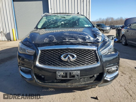 2019 Infiniti QX60 Pure with VIN 5N1DL0MMXKC516532, listed as a Copart auction lot 50526865 with 66,350 mi miles and Salvage title. Bid and sale history available at DreamBid. Image 5.