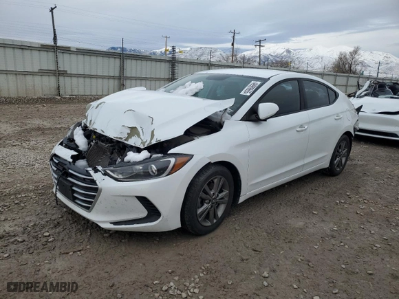 2018 Hyundai Elantra Value Edition with VIN 5NPD84LF3JH237782, listed as a Copart auction lot 49989655 with 113,458 mi miles and Salvage Title. Bid and sale history available at carsss.com. Image 1.