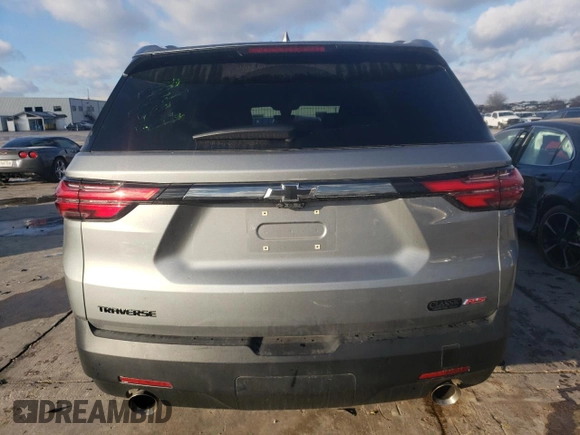 2023 Chevrolet Traverse RS with VIN 1GNERJKW2PJ233098, listed as a Copart auction lot 88220875 with 17,751 mi miles and Salvage Title. Bid and sale history available at carsss.com. Image 6.