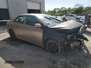 2010 Toyota Corolla with VIN 2T1BU4EE4AC427018, listed as a Copart auction lot 48974735 with 59,543 mi miles and Salvage Title. Bid and sale history available at carsss.com. Image 4.