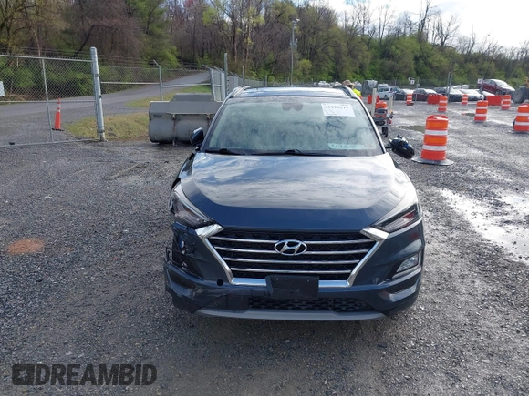 2019 Hyundai Tucson Ultimate with VIN KM8J3CAL6KU042315, listed as a IAAI auction lot 41924215 with 105,333 mi miles. Bid and sale history available at carsss.com. Image 12.