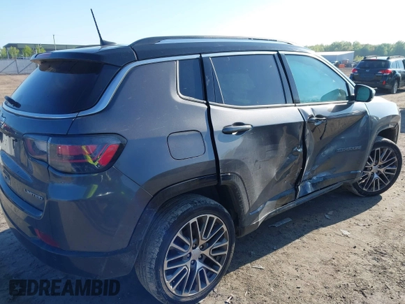 2022 Jeep Compass Limited with VIN 3C4NJDCB1NT153780, listed as a IAAI auction lot 42219869 with 121,000 mi miles and . Bid and sale history available at DreamBid. Image 6.