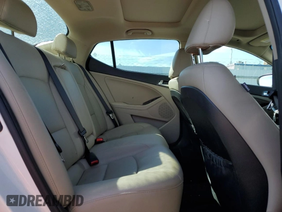 2015 Kia Optima EX with VIN 5XXGN4A77FG433602, listed as a Copart auction lot 47631325 with 161,319 mi miles and Salvage Title. Bid and sale history available at carsss.com. Image 10.