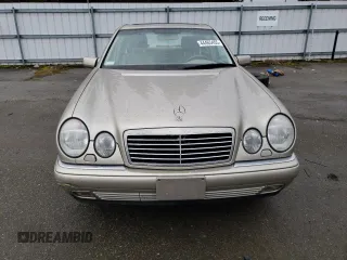 1999 Mercedes-Benz E-Class with VIN WDBJF82H2XX015586, listed as a Copart auction lot 44465455 with 76,890 mi miles and Salvage Title. Bid and sale history available at carsss.com. Image 5.