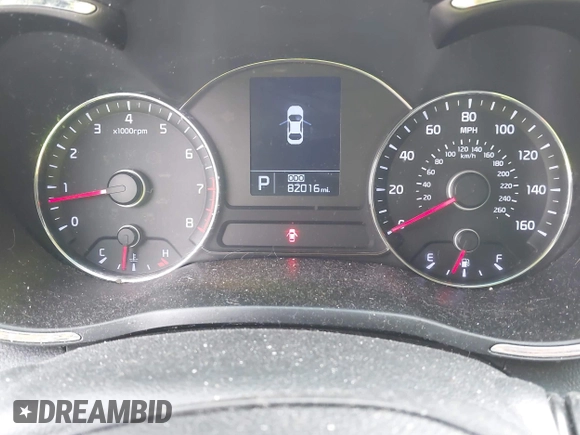 2014 Kia Forte EX with VIN KNAFX4A86E5049938, listed as a IAAI auction lot 42038755 with 82,016 mi miles. Bid and sale history available at carsss.com. Image 7.