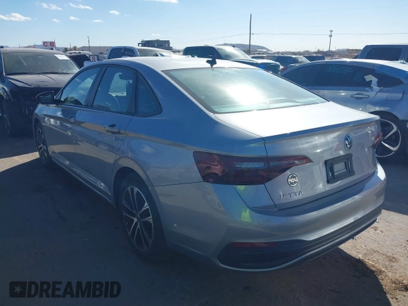 2023 Volkswagen Jetta Sport with VIN 3VWBM7BU5PM016768, listed as a IAAI auction lot 41427777 with 32,950 mi miles and . Bid and sale history available at DreamBid. Image 14.