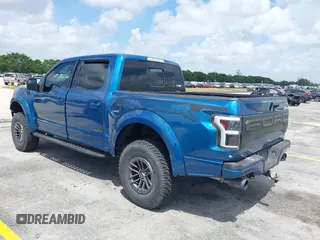 2019 Ford F-150 Raptor with VIN 1FTFW1RG7KFC85441, listed as a IAAI auction lot 41957705 with 16,400 mi miles. Bid and sale history available at carsss.com. Image 3.
