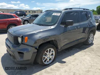 2022 Jeep Renegade Latitude with VIN ZACNJDB13NPN54549, listed as a Copart auction lot 56179875 with 73,254 mi miles and Salvage title. Bid and sale history available at DreamBid. Image 1.