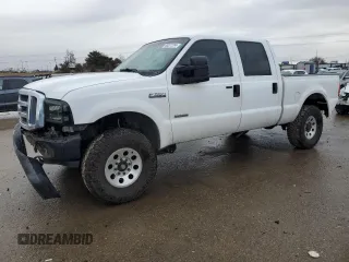 2005 Ford Super Duty F-250 XL with VIN 1FTSW20P45ED38950, listed as a Copart auction lot 85577784 with 171,165 mi miles and Salvage Title. Bid and sale history available at carsss.com. Image 1.