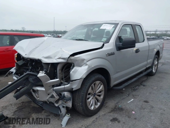2016 Ford F-150 XL with VIN 1FTEX1CP8GKE34021, listed as a IAAI auction lot 41921351 with 128,194 mi miles and . Bid and sale history available at DreamBid. Image 2.