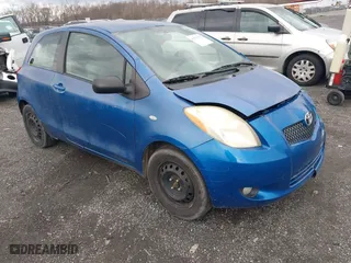 2008 Toyota Yaris with VIN JTDJT923185147854, listed as a IAAI auction lot 41737372 with 157,410 mi miles. Bid and sale history available at carsss.com. Image 1.