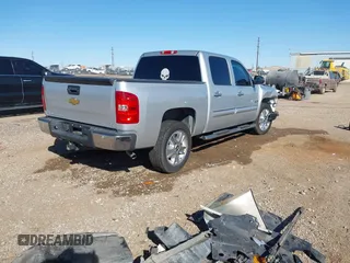 2013 Chevrolet Silverado 1500 LT with VIN 3GCPCSE08DG315253, listed as a IAAI auction lot 41762509 with 192,430 mi miles and . Bid and sale history available at DreamBid. Image 4.