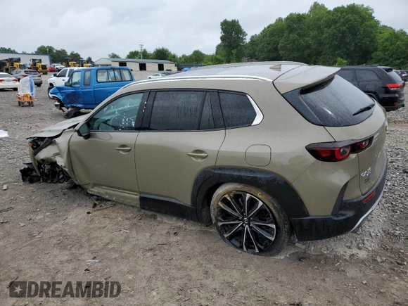 2023 Mazda CX-50 Premium Plus with VIN 7MMVABEY6PN113039, listed as a Copart auction lot 61629645 with 55,759 mi miles and Salvage title. Bid and sale history available at DreamBid. Image 2.