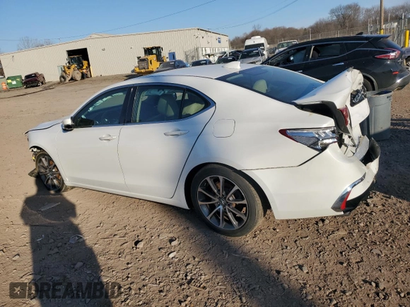 2020 Acura TLX with VIN 19UUB2F31LA000369, listed as a Copart auction lot 48179305 with 0 mi miles and Salvage Title. Bid and sale history available at carsss.com. Image 2.