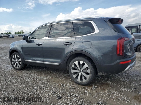 2022 Kia Telluride S with VIN 5XYP64HC6NG245499, listed as a Copart auction lot 54368215 with 31,624 mi miles and Salvage title. Bid and sale history available at DreamBid. Image 2.