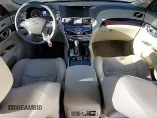 2013 Infiniti M37 with VIN JN1BY1AP9DM511467, listed as a Copart auction lot 73783654 with 220,554 mi miles and Salvage Title. Bid and sale history available at carsss.com. Image 8.