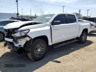 2024 Chevrolet Colorado 2WD LT with VIN 1GCGSCEC3R1311068, listed as a Copart auction lot 54395815 with 1,600 mi miles and Salvage Title. Bid and sale history available at carsss.com. Image 1.