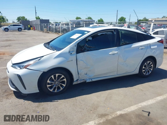 2019 Toyota Prius L Eco z VIN JTDKARFU5K3089070, wystawiony jako IAAI lot #42302536 z przebiegiem 122 911 mil mil oraz . Historia ofert i sprzedaży dostępna na DreamBid. Obrazek 6.