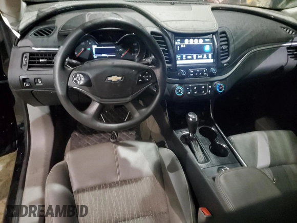 2019 Chevrolet Impala LS with VIN 1G11X5SA0KU105368, listed as a Copart auction lot 80568034 with 87,831 mi miles and Salvage Title. Bid and sale history available at DreamBid. Image 8.