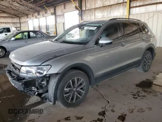 2019 Volkswagen Tiguan SE with VIN 3VV3B7AXXKM162862, listed as a Copart auction lot 44827135 with 57,072 mi miles and Salvage Title. Bid and sale history available at DreamBid. Image 1.