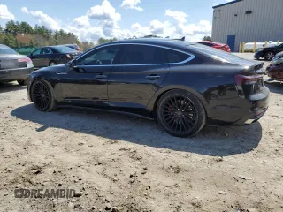 2020 Audi A5 Sportback Premium with VIN WAUANCF57LA006254, listed as a Copart auction lot 48270743 with 79,012 mi miles. Bid and sale history available at carsss.com. Image 2.