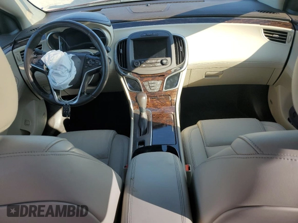 2016 Buick LaCrosse Leather with VIN 1G4GB5G38GF177016, listed as a Copart auction lot 54244435 with Not Provided miles and Salvage Title. Bid and sale history available at DreamBid. Image 8.