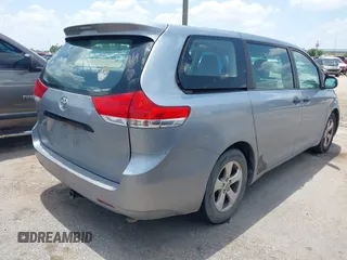 2013 Toyota Sienna L with VIN 5TDZK3DCXDS403672, listed as a IAAI auction lot 42843593 with 178,046 mi miles and . Bid and sale history available at DreamBid. Image 4.