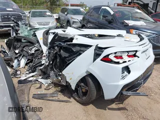 2023 Chevrolet Corvette 1LT with VIN 1G1YA2D45P5136865, listed as a IAAI auction lot 42402111 with Not provided miles and . Bid and sale history available at DreamBid. Image 3.