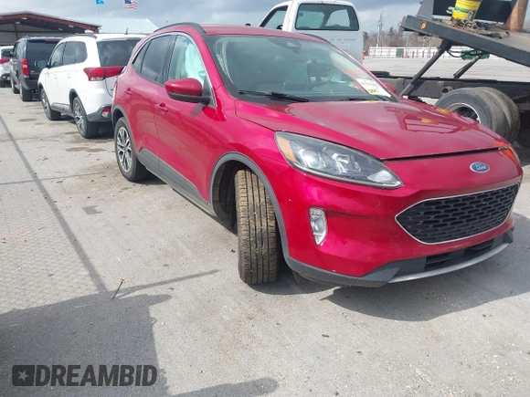 2020 Ford Escape SEL with VIN 1FMCU0H66LUA68502, listed as a IAAI auction lot 41561203 with 140,004 mi miles and . Bid and sale history available at carsss.com. Image 1.
