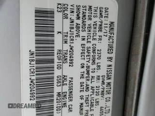2018 Nissan Rogue Sport S with VIN JN1BJ1CR1JW204992, listed as a Copart auction lot 50000805 with 122,792 mi miles and Salvage Title. Bid and sale history available at carsss.com. Image 14.