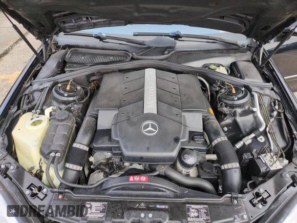 2005 Mercedes-Benz S-Class 4.3L with VIN WDBNG70J35A444217, listed as a Copart auction lot 74949084 with 0 mi miles and Salvage Title. Bid and sale history available at carsss.com. Image 11.