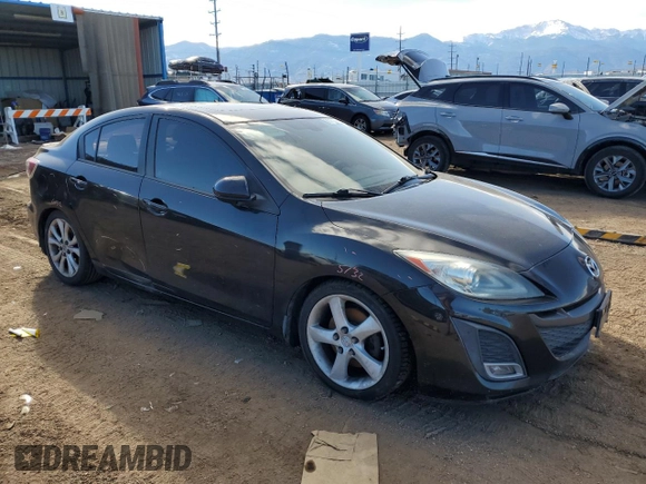 2011 Mazda 3 S Grand Touring with VIN JM1BL1W57B1472797, listed as a Copart auction lot 80752624 with 102,936 mi miles and Non Repairable. Bid and sale history available at DreamBid. Image 4.