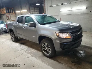 2021 Chevrolet Colorado 4WD Work Truck with VIN 1GCGTBEN3M1142669, listed as a Copart auction lot 85634904 with 58,905 mi miles and Salvage Title. Bid and sale history available at carsss.com. Image 4.