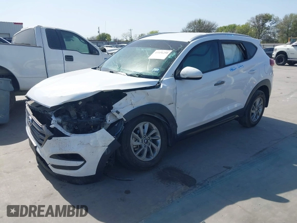 2016 Hyundai Tucson Limited with VIN KM8J33A24GU160815, listed as a IAAI auction lot 41856250 with 98,609 mi miles. Bid and sale history available at carsss.com. Image 2.