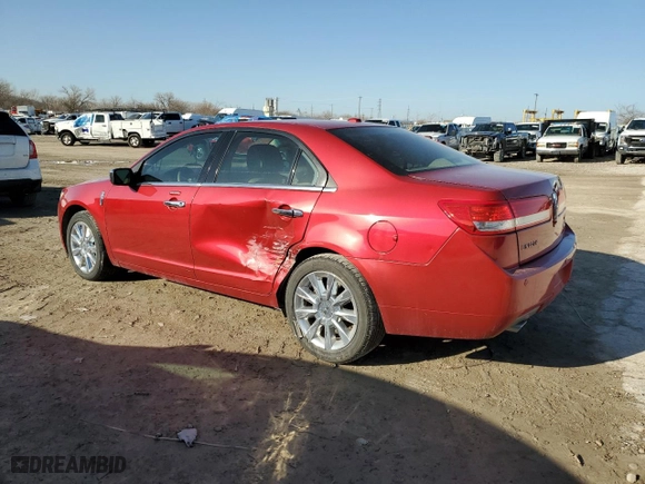 2011 Lincoln MKZ with VIN 3LNHL2GC8BR766076, listed as a Copart auction lot 48201685 with 151,151 mi miles and Salvage Title. Bid and sale history available at carsss.com. Image 2.