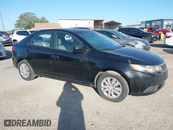 2013 Kia Forte LX with VIN KNAFT4A2XD5672131, listed as a IAAI auction lot 41820035 with 154,998 mi miles. Bid and sale history available at carsss.com. Image 1.