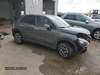2017 FIAT 500X Urbana Edition with VIN ZFBCFXCB8HP586194, listed as a Copart auction lot 49710965 with 42,716 mi miles and Salvage title. Bid and sale history available at DreamBid. Image 4.