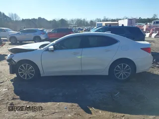 2020 Acura TLX with VIN 19UUB1F37LA013167, listed as a IAAI auction lot 41353081 with 60,061 mi miles. Bid and sale history available at carsss.com. Image 14.