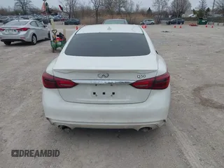 2019 Infiniti Q50 Luxe with VIN JN1EV7AP5KM512511, listed as a IAAI auction lot 42039355 with Not provided miles and . Bid and sale history available at DreamBid. Image 16.