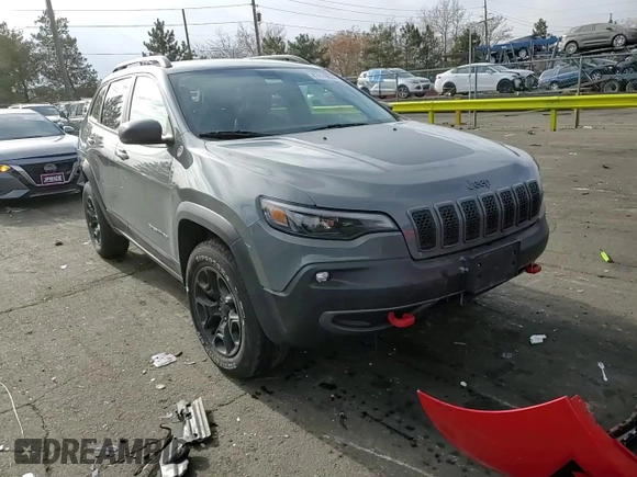 2019 Jeep Cherokee Trailhawk Elite с VIN 1C4PJMBN7KD436769, выставлен на аукционе Copart как лот 87076024 с пробегом 40 150 миль миль и Списание • Salvage title. История ставок и продаж доступна на DreamBid. Изображение 11.