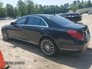 2015 Mercedes-Benz S 550 with VIN WDDUG8FB6FA092891, listed as a Copart auction lot 56431905 with 164,664 mi miles and Salvage title. Bid and sale history available at DreamBid. Image 2.